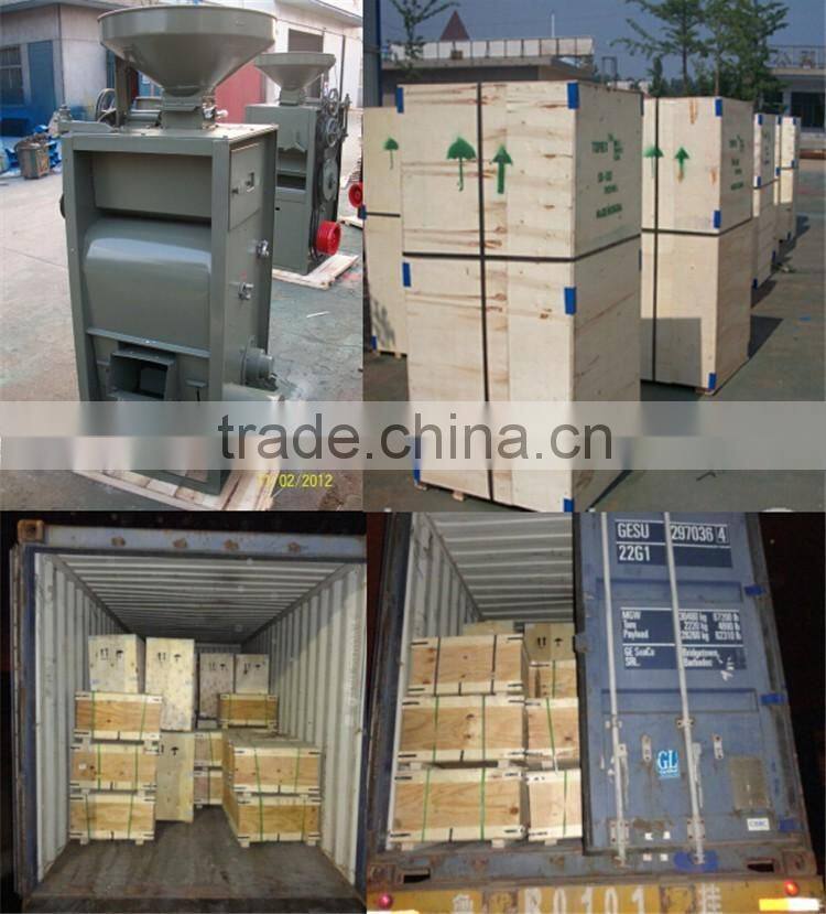 Full automatic portable rice milling machine