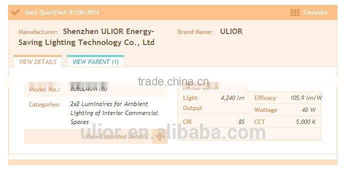 D2-175TT 2x4 DLC led panel lights, dlc led light panel led panel light dlc, Cool White glare-free Edge-Lit 5 years warranty