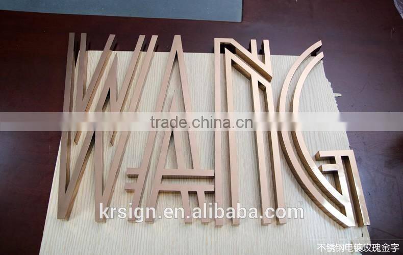 3d Sign Letters ,fluorescent sign letters