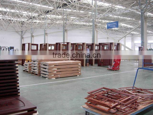 modern house design fiberglass door with SMC material