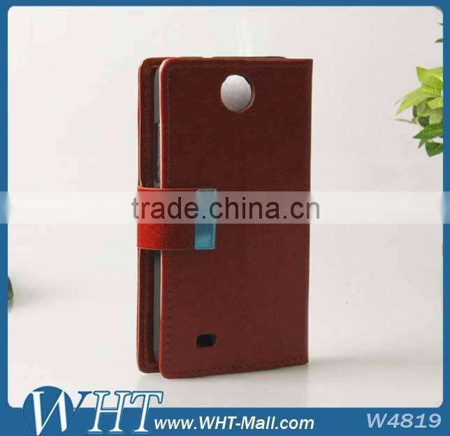 Flip Case For HTC Desire 300 Leather Cover