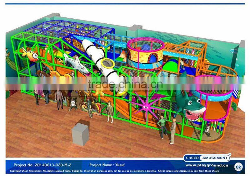 Cheer Amusement 20140613-020-M-2 Kids soft play indoor playground equipment