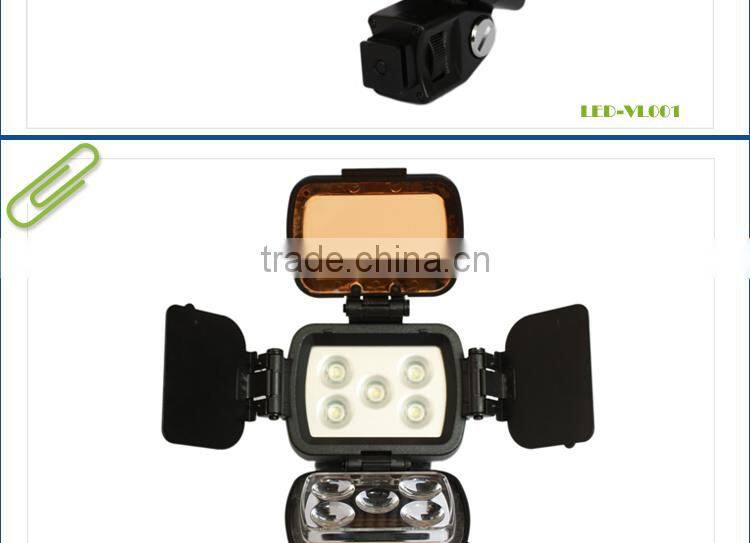 LED-VL001 LBPS900 Round LED Panel Light Studio Video Lighting for Nikon SLR Camera DV Video