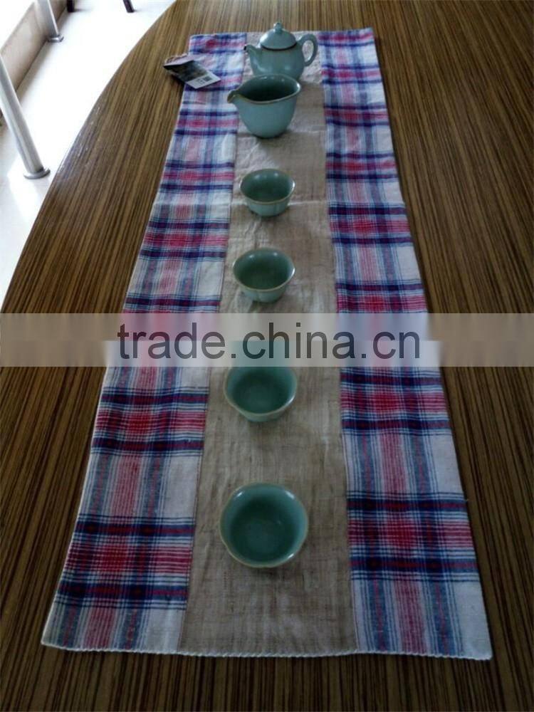 100*30cm Grass Cloth Eco-friendly Table Flag