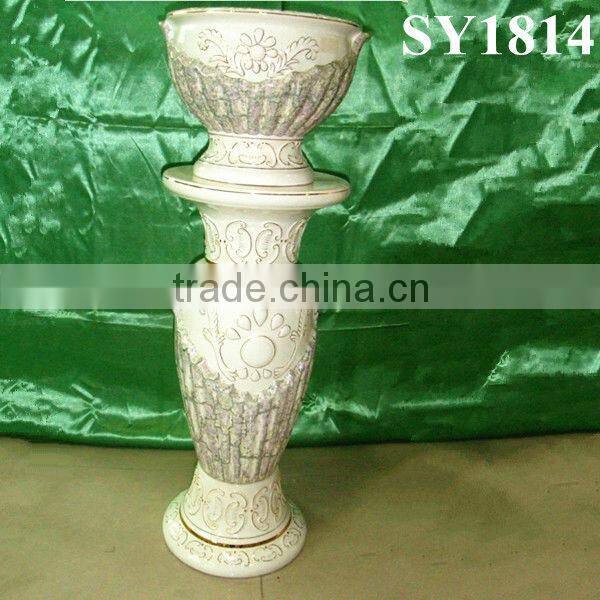 Pot for planter 39 inch roman column decoration morden pot