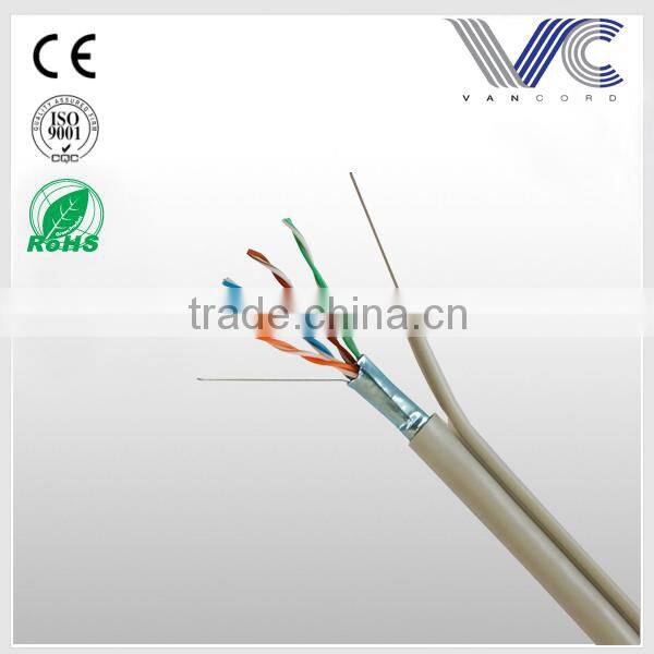 Frankever FTP CAT5E with messenger lan cable