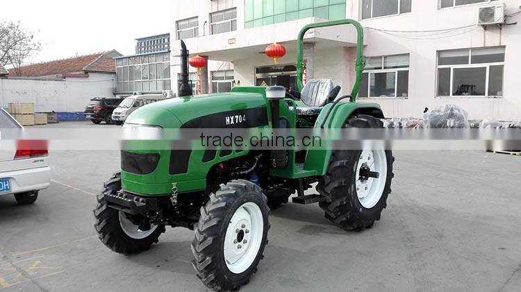 Hot sale factory supply super quality 70hp 2WD farm tractor