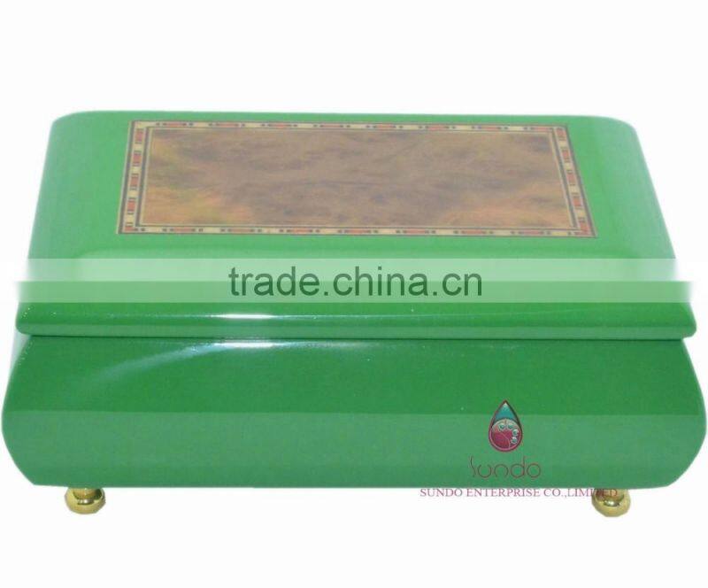 fancy cyan mini jewelry gift box