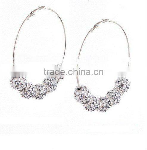 Hot design basketball wives hoop earring