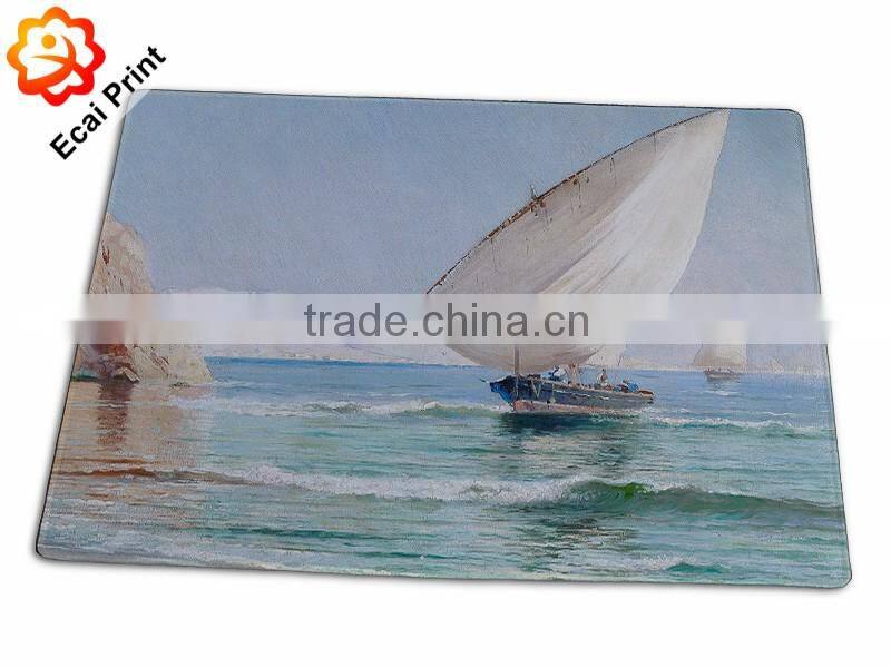 nice high quality digital printing heat transfer gaming mouse pad