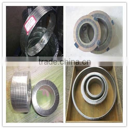 Spiral Wound Metal Gasket, 1-1/4In, 304SS