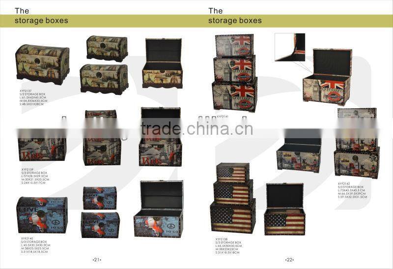 Fabric Storage Round Ottoman Pouf With Tray