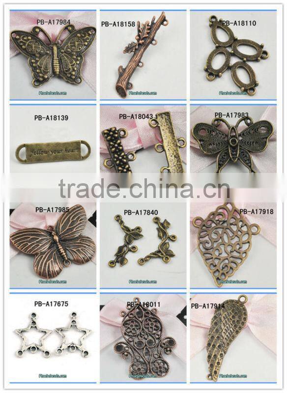 Wholesale Popular Bunch Three Heart Crystal Love Key Chain PB-KC043