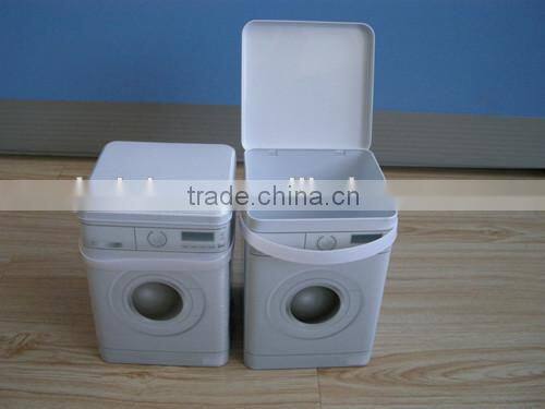 great variety of design containers for sale washing box handle tin box