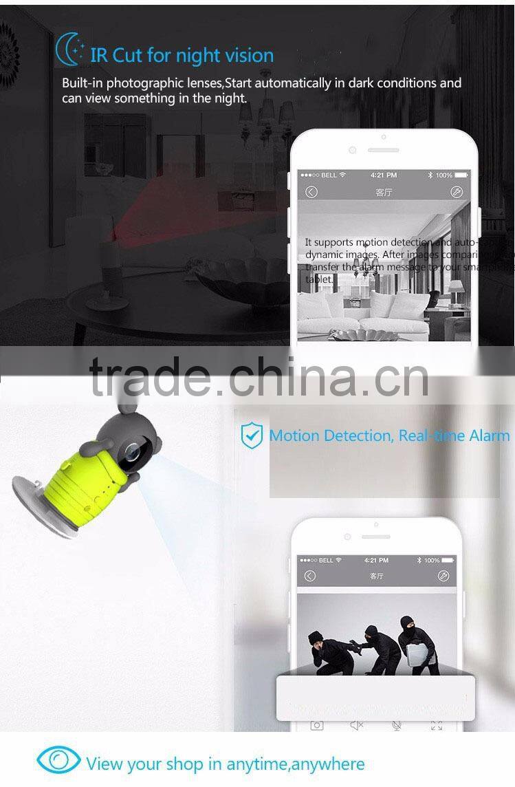 Clever Dog and Little Bear WIFI Camera with IR Cut Night Vision Max support 32GB TF Card IP Camera Surveillance Wireless Camera