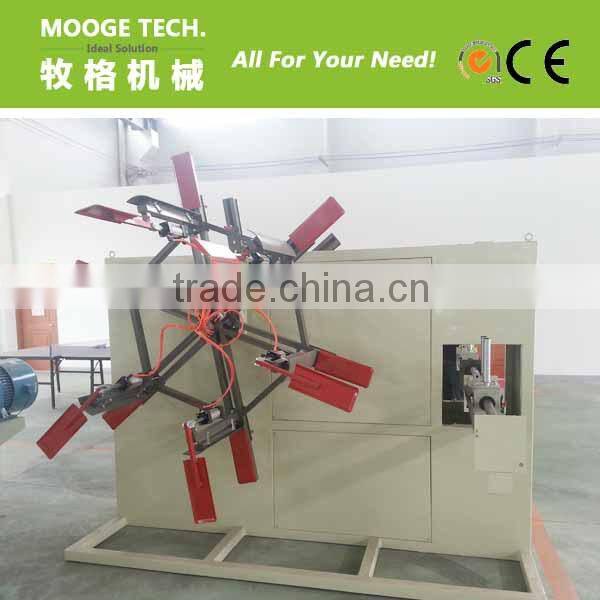 Automatic plastic pipe coiler machine