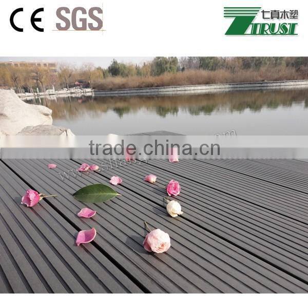 wpc Co- extrusion decking size:142*22.5mm