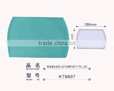 Colourful Eco-friendly High-elasticity PU Bath Pillow