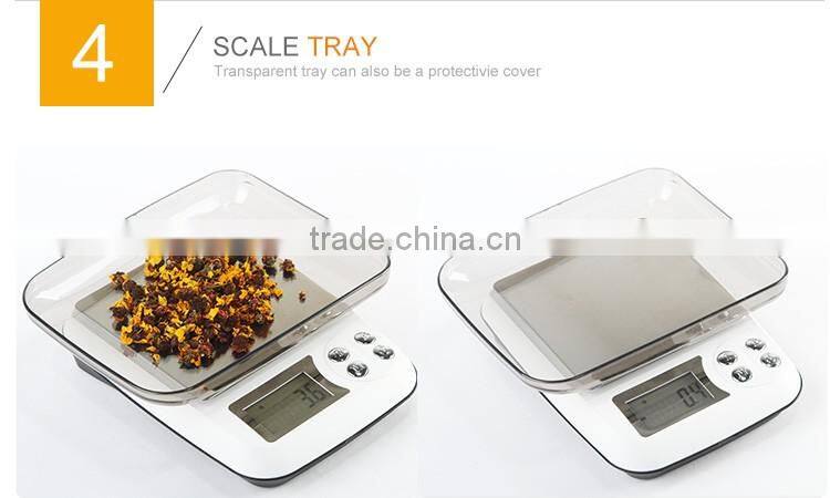 Precison Stainless Steel Kitchen Electronic Digital Scale