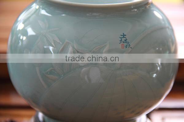 Longquan celadon Hand, load, and Internet Conference gifts