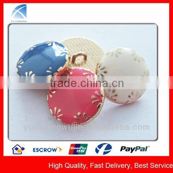 YX3863 Fashion Metal Custom Made Sewing Buttons