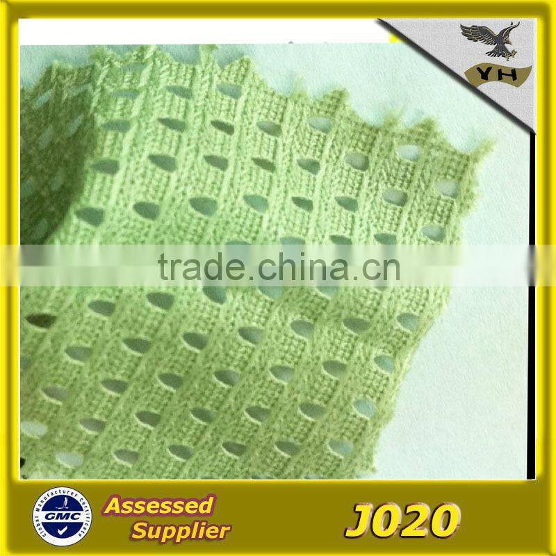 100% polyester low stretch mesh fabric stock for basketball jersey