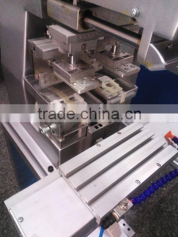 GW-MINI2/S 2 color semi automatic high quality lighters logo pad printing machine