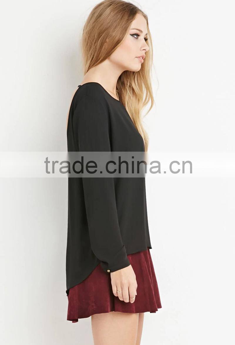 SS16 Lady chiffon blouse
