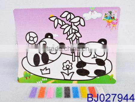 Fashion drawing toy glow in the dark painting model board