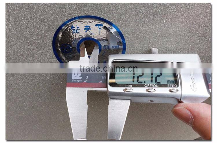 Diamond Coated 6 inch Flat Lap Wheel Lapidary Lapping Polishing Disc Lapidary Tools Jade Agate Amethyst Stone Tourmaline Opal