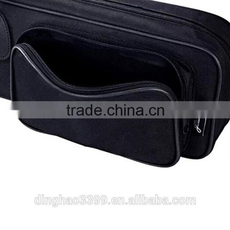 1200D Waterproof Flute/dizi flute bag With 7 flutes pockets Oxford Cloth Design for Concert Flute with Adjustable Shoulder Strap