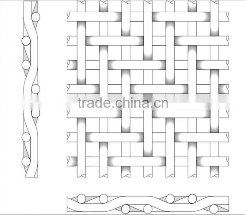 Knitted Wire Mesh for Gas and Liquid Filter