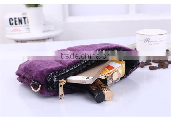 Online wholesale shop multicolor faux fur handbag