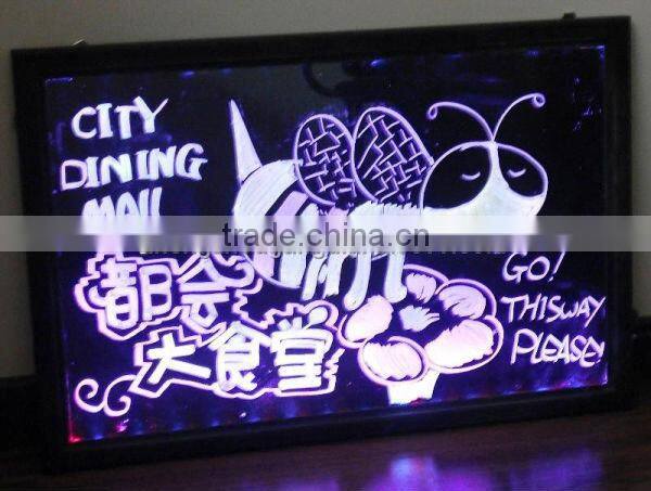 Acrylic fluorescent markers for led writing board