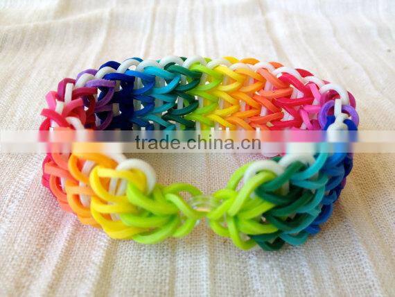 Anniversary,Engagement,Gift,Party Occasion and Charm Bracelets or Bangles Type rubber loom bands
