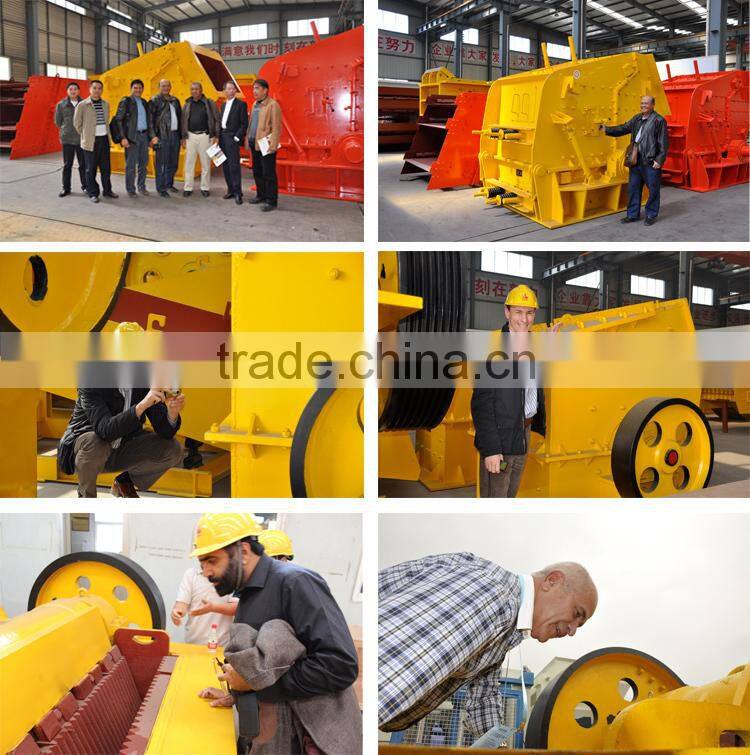 High efficient reliable fine stone impact crusher machinery with ISO CE approved and good price