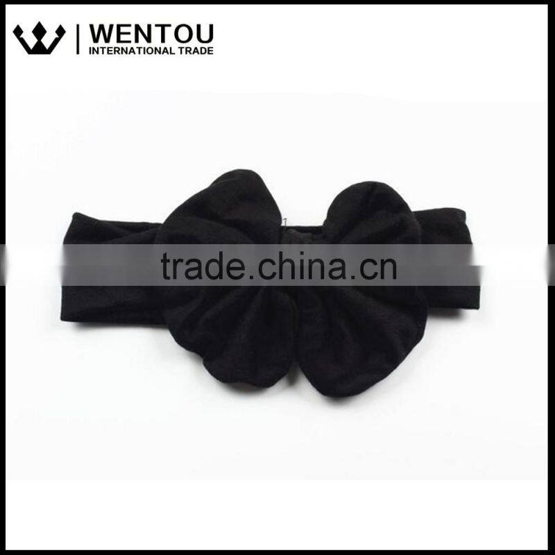 New Cotton Bow Stretch Turban Knot Baby Headwrap