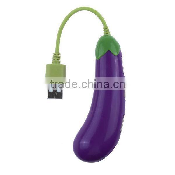 yellow banana usb hub