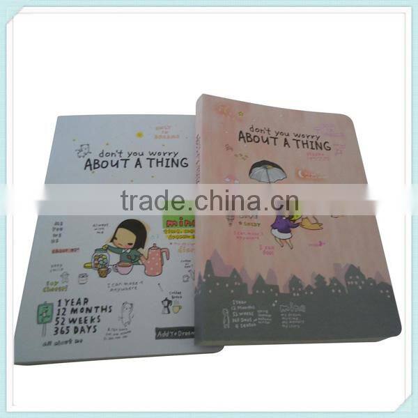 New design diary notebooks with fashion cover