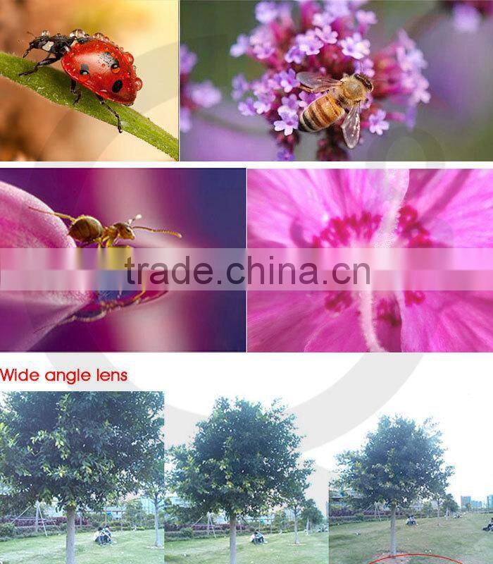 Wide Angle Macro Lens Photo Kit Set for iPhone5S iPhone5C 4 4S