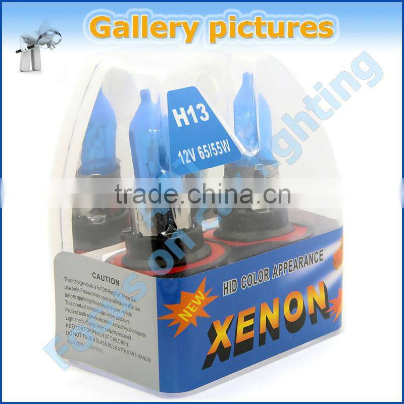 hot deals H13 Hi/Lo beam 12v 65/55w plasma halogen bulbs 3500k 5800k 7500k 8500k super white auto parts