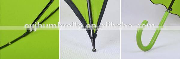 Long Handle Umbrella, Rain Umbrella with Feminine Edging