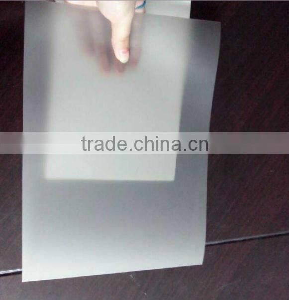 self adhesive transparent projection screen