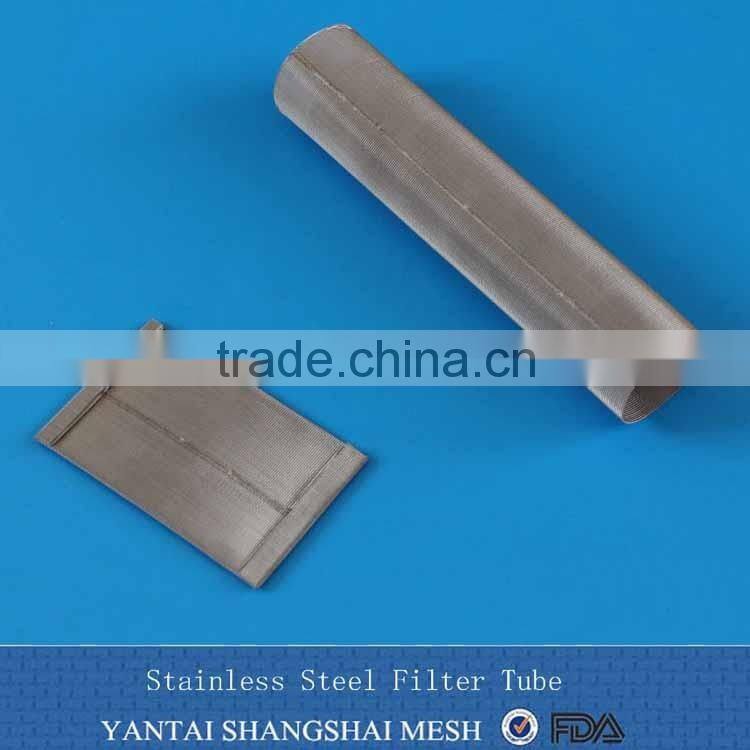 Stainless steel micron mesh tube