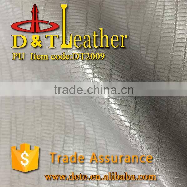 china synthetic leather , new design For shoes/bags
