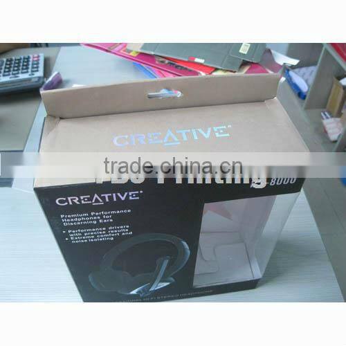 china customer size colorful paper box