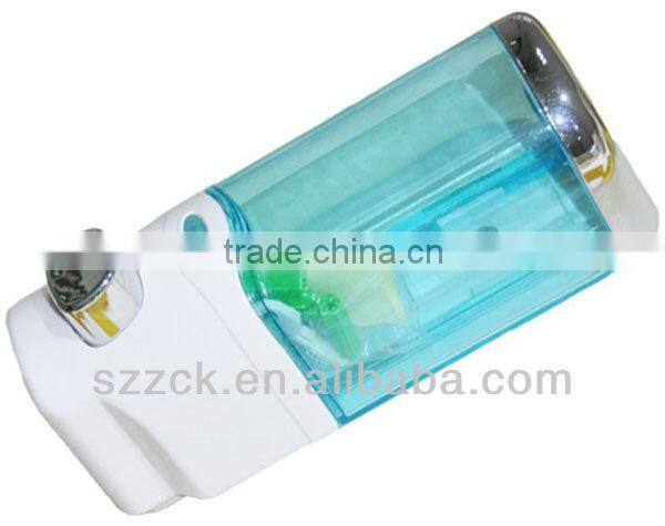 Plastic ABS hand 300ML Wall Mounted liquid soap dispenser For Hotels DS1554