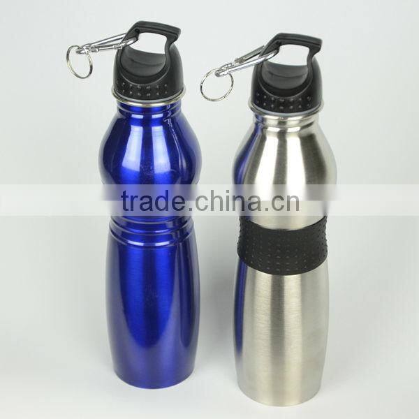 easy clean eco-friendly single wall sports water bottle
