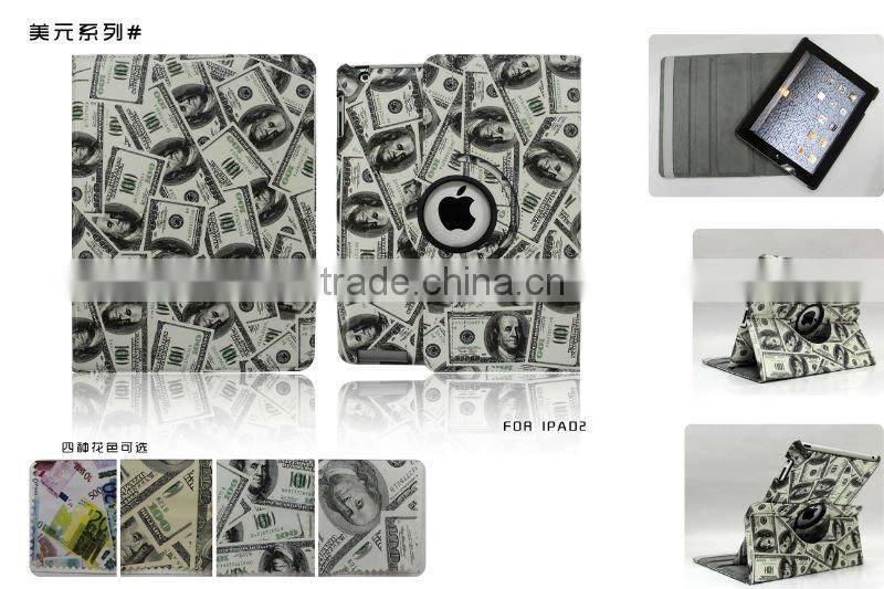 N8000 360degree rotatory leather case