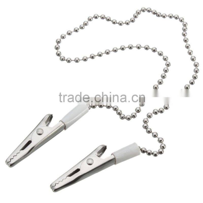 Medical Dental Napkin Bib Holder Metal Chain Excellent Quality